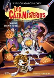 Portada de ★ Colección favorita de la señora, de Los Cazamisterios 11. El caso de la fiesta de disfraces