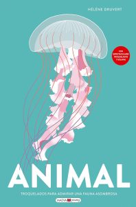 Portada de Animal. Troquelados para admirar una fauna asombrosa, de Hélène Druvert